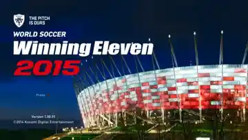 Pro Evolution Soccer 2015 (USA) screen shot title